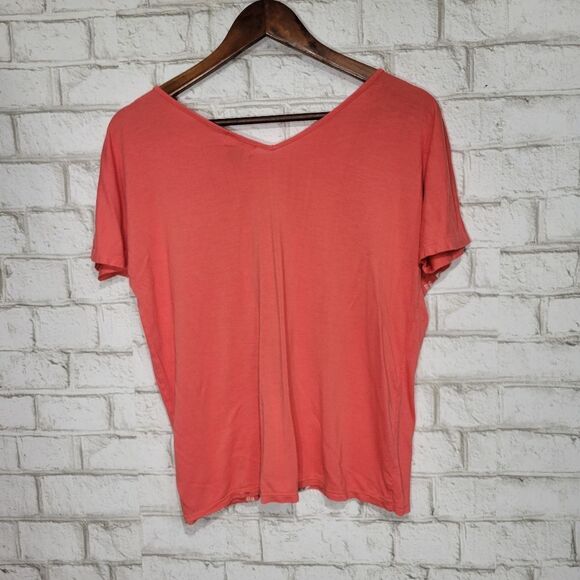 Old Navy pink embroidery tee - Picture 8 of 12